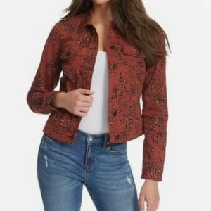 Ella Moss Red Jean Jacket